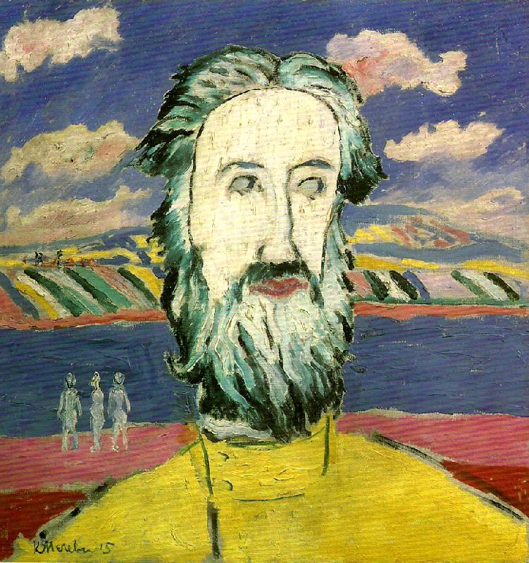 Kazimir Malevich head of a peasant oil painting picture